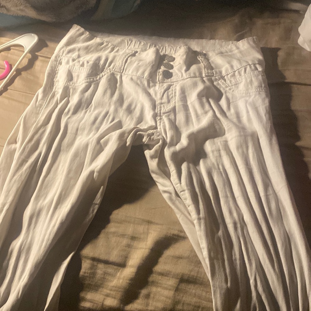 White jeggings